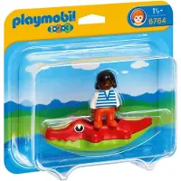 Playmobil Child with Crocodile Float, Kunststoff, Multi