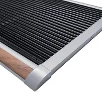 Rizz Outdoor-Fußmatte New Standard braun, Designer Trudie Zuiddam/WELL design, 120x2.2x70 cm