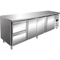 Saro Kühltisch inkl. 2er Schubladenset Modell KYLJA 4110 TN