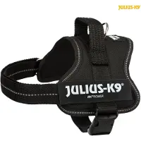 Julius-K9 Powergeschirr schwarz, Größe: 2XS/Baby 2