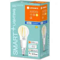 Ledvance SMART+ Bluetooth LED Filament Lampe E14 Kerze - B35 4W 470lm 2700K dimmbar Einerpack