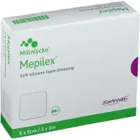 Molnlycke Health Care Mepilex 5x5 cm Schaumverband 5 St