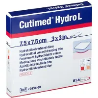 Bsn Medical Cutimed Hydro L Hydrokolloidverband 7,5 x 7,5 cm dünn 10 St