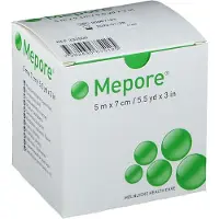Molnlycke Health Care Mepore Wundverband Unsteril 7 cmx5 m 1 St