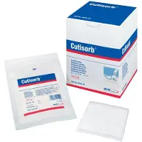 Cutisorb Saugkompressen steril 10x20 cm 25 St Kompressen