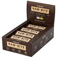 Rawbite Bio Riegel, Kakao 12x50 g Riegel