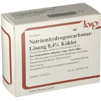 Köhler Pharma NATRIUMHYDROGENCARBONAT-Lösung 8,4% Köhler 10x20 ml Infusionslösung