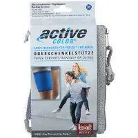 Bort ActiveColor Oberschenkelstütze M blau 1 St Bandage(s)