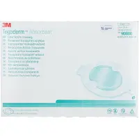 3M Absorbent FK Ver.oval 7,6x9,5 cm 90800 5 St Verband