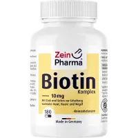 Zein Pharma - Germany GmbH Biotin Komplex 10 mg+Zink+Selen hochdosiert Kaps. 180 St Kapseln