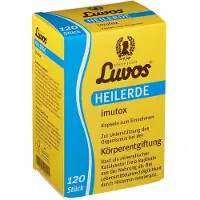 Luvos Heilerde imutox Kapseln bindet Schadstoffe, 120 St. Kapseln