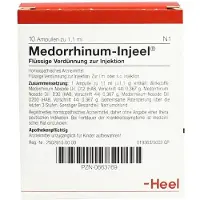 Heel Medorrhinum Injeel Ampullen 10 St