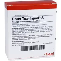 Heel Rhus TOX Injeel S Ampullen 100 St