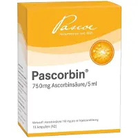 Pascoe Pascorbin Injektionslösung Ampullen 10x5 ml