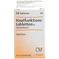 Heel Hautfunktionstabletten N Cosmochema 50 St Tabletten