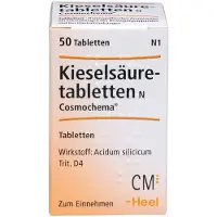 Heel Kieselsäuretabletten N Cosmochema 50 St Tabletten