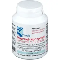 Schneider Muschel Konzentrat m.Vitaminen Kapseln 90 St