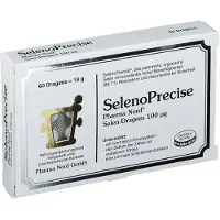 Pharma nord SelenoPrecise 100ug Selen Dragees unterstützt ein normales Immunsystem, 60 St. Tabletten