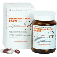 Laves Pankreatin 10.000 Ph.Eur.-Einh.msr.Hartkaps. 50 St Magensaftresistente Hartkapseln