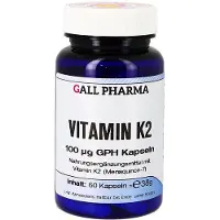 Hecht Pharma GmbH Geschäftsbereich Handelsware GALL PHARMA Vitamin K2 100 µg GPH Kapseln, 60 St. Kapseln