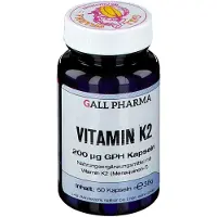 Hecht Pharma GmbH Geschäftsbereich Handelsware GALL PHARMA Vitamin K2 200 µg GPH Kapseln, 60 St. Kapseln