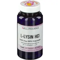 Hecht Pharma GmbH Geschäftsbereich Handelsware GALL PHARMA L-Lysin HCl 500 mg GPH Kapseln, 100 St. Kapseln