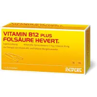 HEVERT Vitamin B12 Plus Folsäure a 2 ml Ampullen 2x20x2