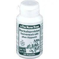 The Nutri Store Bockshornklee 300 mg Samenextrakt plus Kapseln 60 St