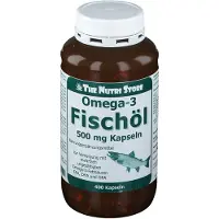 The Nutri Store Omega-3 Fischöl Kapseln 500 mg 400 St