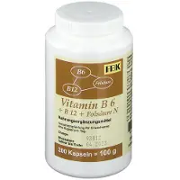 FBK Vitamin B6+B12+Folsäure N Kapseln 200 St