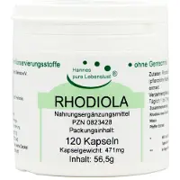Hannes pure Lebenslust Rhodiola Rosea 3% Vegi Kapseln 120 St