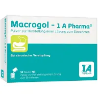 1 A Pharma Macrogol-1A Pharma Plv.z.Her.e.Lsg.z.Einnehmen 50 St Pulver zur Herstellung einer Lösung zum Einnehmen