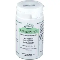 Hannes pure Lebenslust Resveratrol Komplex Vegi Kapseln 60 St