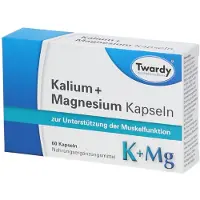 Twardy Kalium+Magnesium Kapseln 60 St