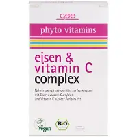 GSE Vertrieb GmbH Eisen & Vitamin C Complex Bio Tabletten 60 St