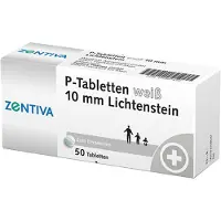 Zentiva P Tabletten weiß 10 mm 50 St