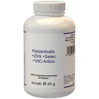 EDER Health Nutrition KATZENKRALLE+ZINK+Selen+Vit.C-Antiox Kapseln 60 St
