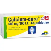Cooper Consumer Health Calcium DURA Vit D3 600 mg/400 I.E. 100 St