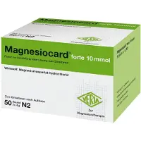 Magnesiocard forte 10 mmol Plv.z.Her.e.Lsg.z.Einn. 50 St Pulver zur Herstellung einer Lösung zum Einnehmen