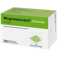 Verla-Pharm Arzneimittel GmbH & Co. KG Magnesiocard 2,5 mmol Filmtabletten 200 St