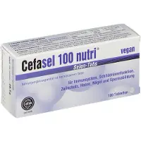 Cefak KG Cefasel 100 nutri Selen-Tabs Tabletten, 100 St. Tabletten