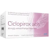 Acis Ciclopirox 80 mg/g wirkstoffhalt.Nagellack 6 g Wirkstoffhaltiger Nagellack