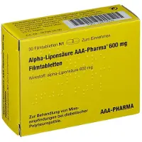 AAA - Pharma Alpha Liponsäure AAA- Pharma 600 mg Film 30 St