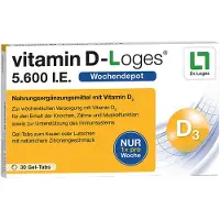Dr. Loges + Co. GmbH vitamin D-Loges 5.600 I.E. Gel-Tabs, 30 St. Tabletten