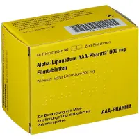 AAA - Pharma Alpha Liponsäure AAA- Pharma 600 mg Film 60 St