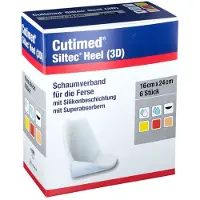 Cutimed Siltec Heel 3D 16x24 cm Kompressen 6 St