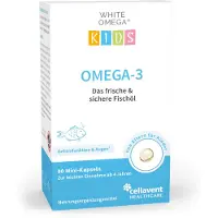 WHITE OMEGA Kids Reine Omega-3-Fischöl-Kapseln, 90 St. Kapseln