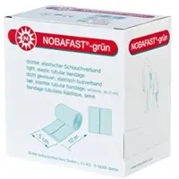 NOBAMED Nobafast Schlauchverband elastisch Gr.2 10 m grün 1 St Verband