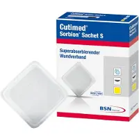 Cutimed Sorbion Sachet S Wundauflage 10x20 cm 24 St Pflaster