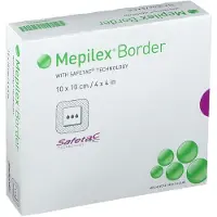 Mepilex Border Schaumverband 10x10 cm 10 St Verband